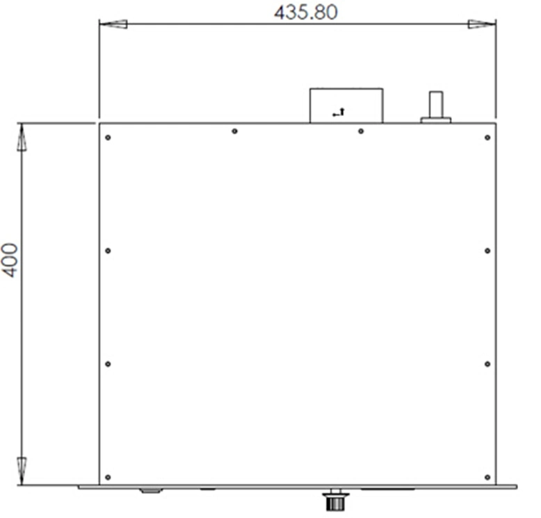 High Precision Low Ripple Variable High Voltage DC Power Supply 4u Bench Rack Mount Chassis for Capacitor Charging