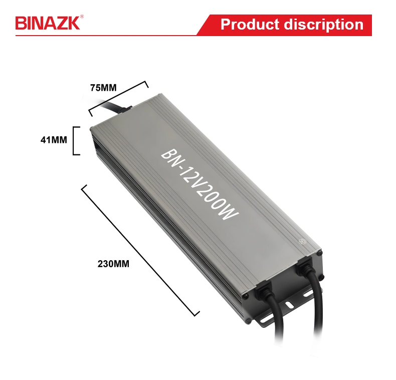 Bina Adjustable Voltage DC Power Switching Mode Supply Driver for LED Light