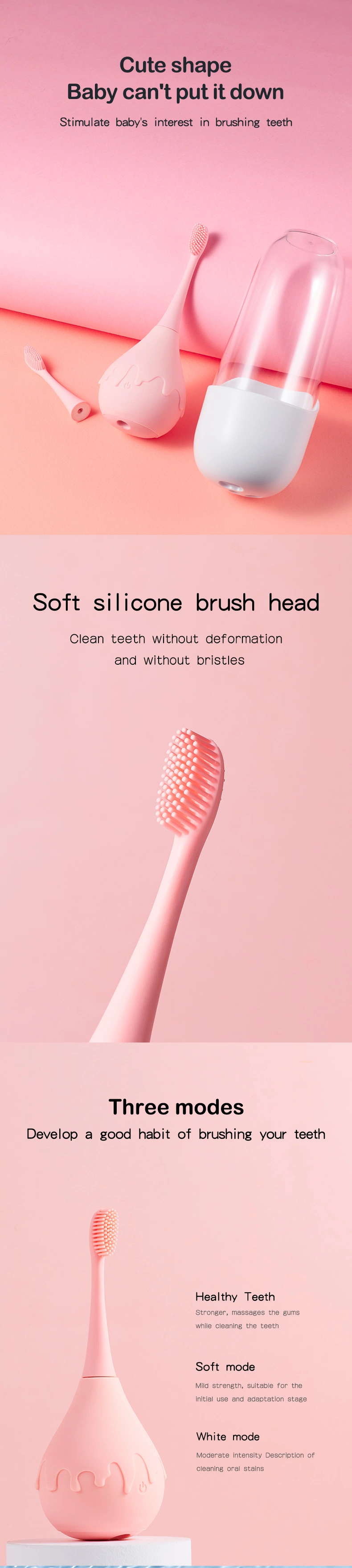 Shenzhen Eco Friendly Private Label Rechargeable Automatic Sonic Toothbrush 360 Electric Toothbrush for Teeth Whitening