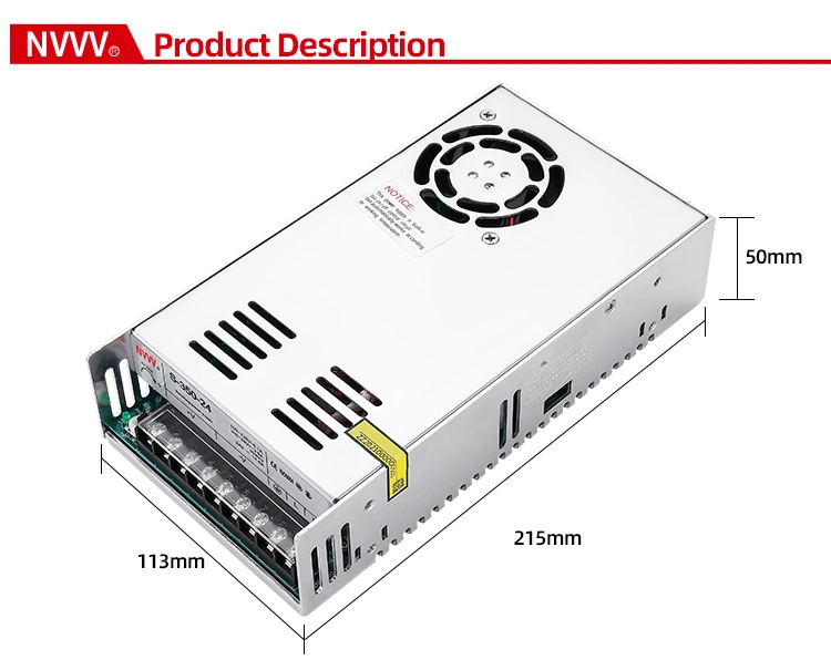 AC-DC 12V LED Power Supply Units SMPS S-350W-12 Switch Power Supply