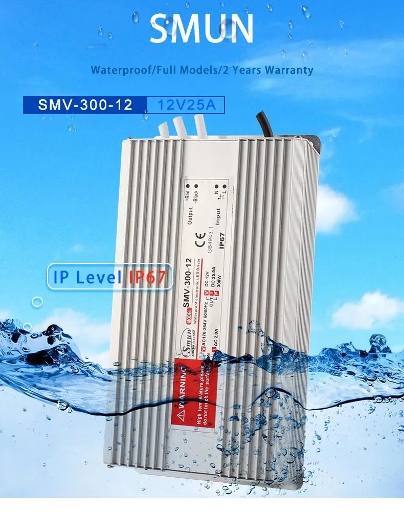 300W 15VDC 20A Constant Voltage Switching Mode Power Supply SMPS