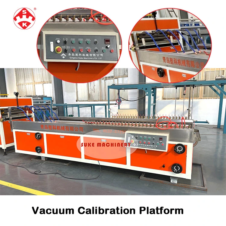 WPC PVC Panel Machine Clading Roofing Wall Panel PVC Ceiling Panel Hollow Decoration Panel Profile Extrusion Making Extruder Machine
