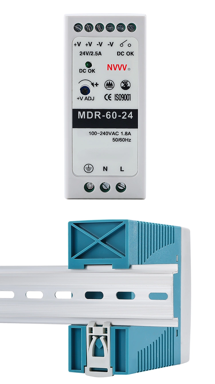 Mdr-60W-24V Switching Power Supply AC/DC DIN Rail Power