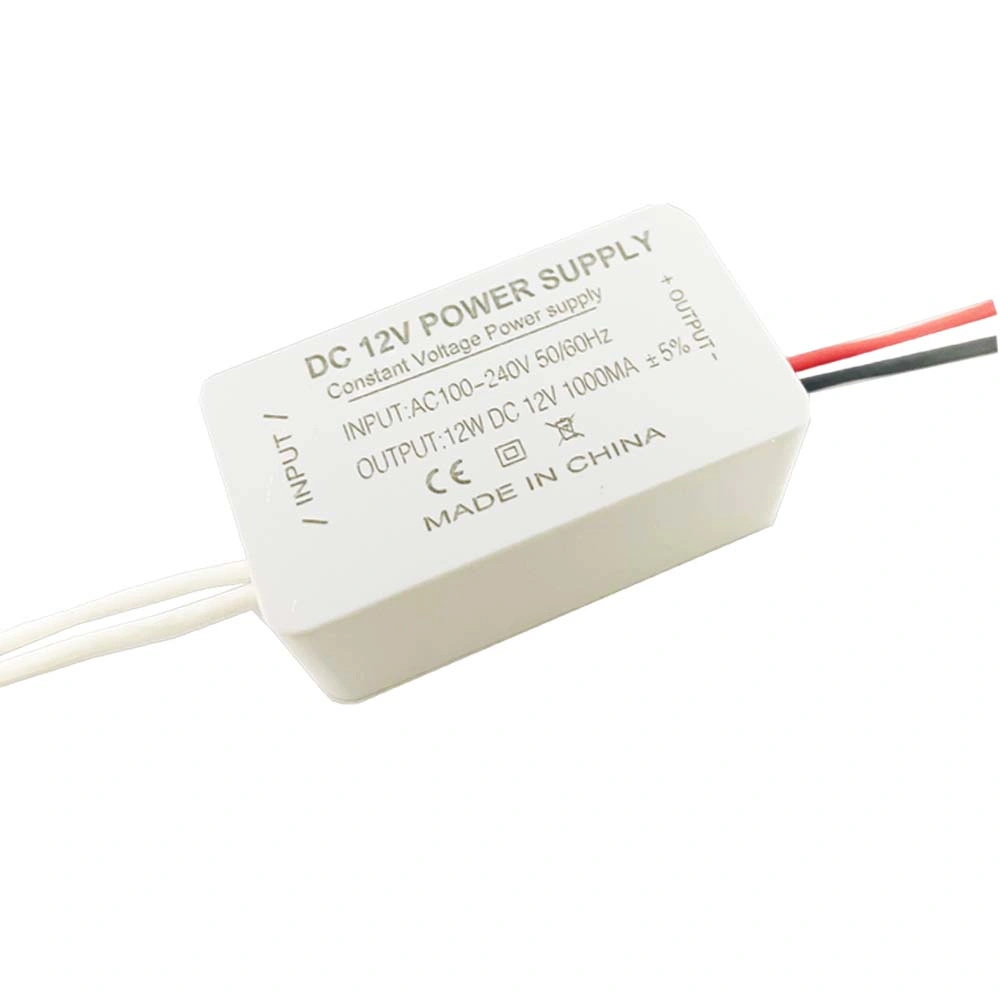 Single Output AC100-265V DC12V 43*24mm Super Thin External Constant Volt Power Supply for LED Driver 1000mA Djyoke 07