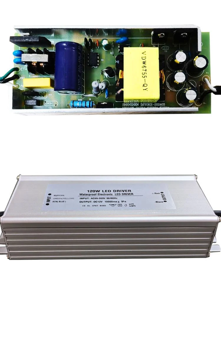 Customizable PCB Board AC 95-265V to DC 12V 24V 8.3A 12.5A 4.16A 5A 6A Waterproof Power Supply 100W 120W 150W Manufacturers Open Frame Power Supply 07