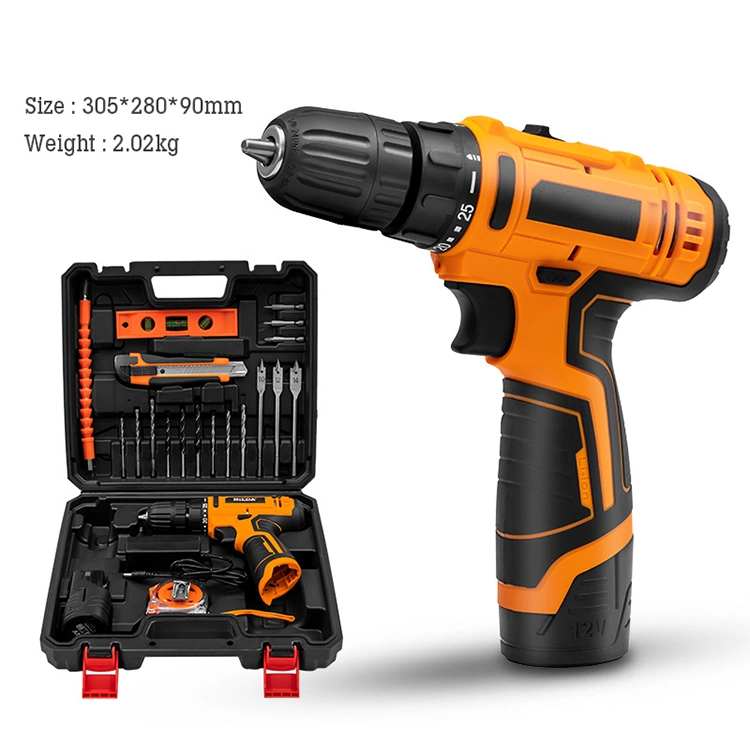 12V Screwdriver Cordless Drill and Screw Driver with Li-ion Battery