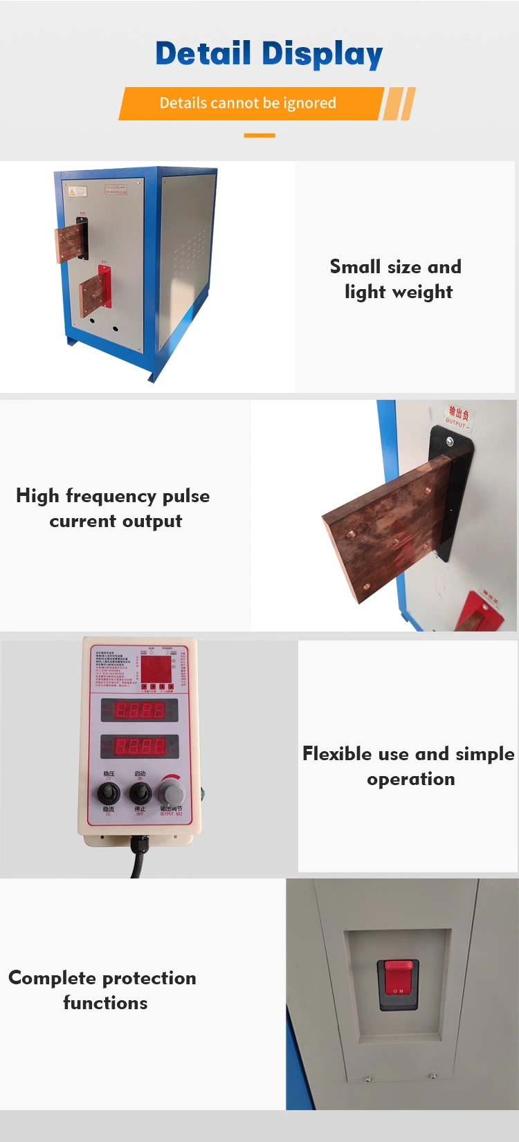 Micro Arc Oxidation System / Mao / Peo Power Supply Hard Anodizing Rectifier