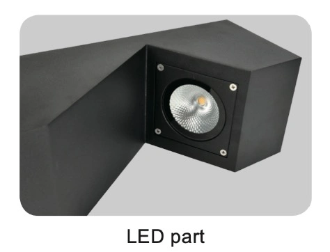 LED Bollard Light, LED Lawn Light, with CREE COB LED Chip and Tridonic Driver