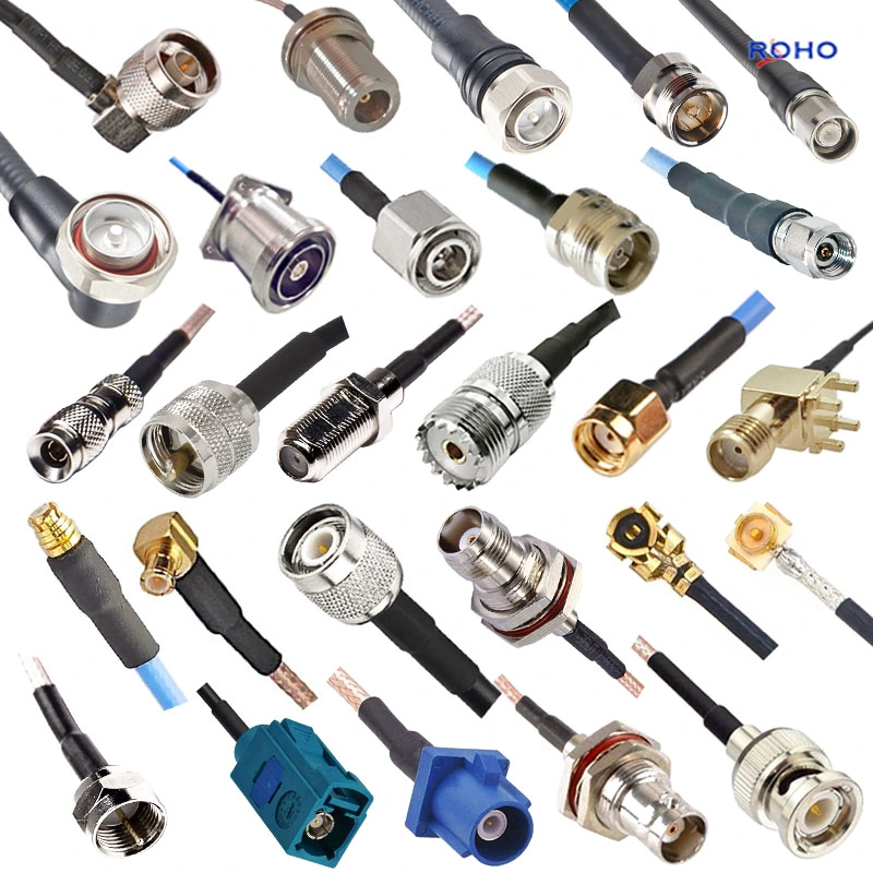 High Quality 75ohm BNC Male to BNC Male CCTV Connector Cable Assembly with Rg316 Coax Cable