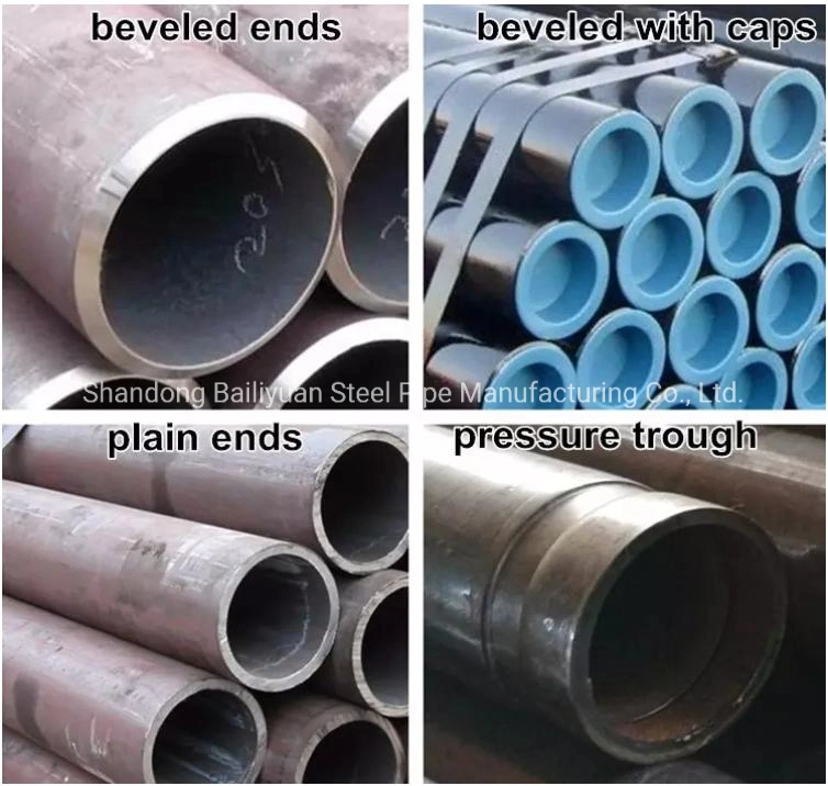 API 5L Line Steel Seamless Pipe &amp; Tubing (X56, X60, X65) with Good Price