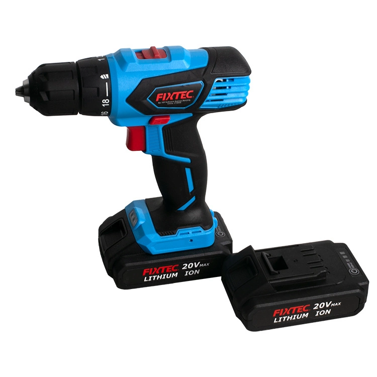 Fixtec Power Tool 12V 10mm Li-ion Cordless Drill/Driver