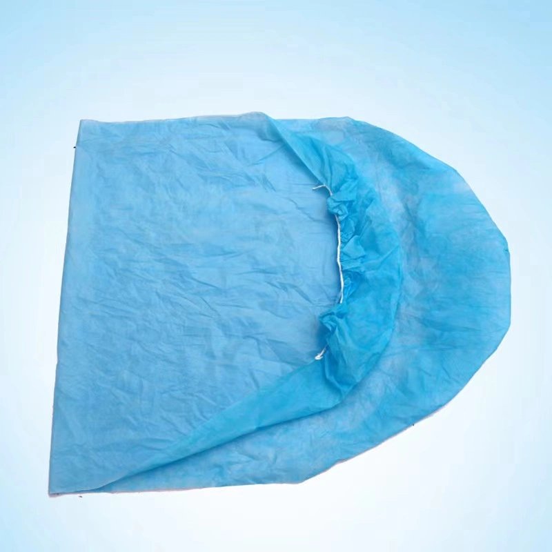 OEM Blue SMS PP Non Woven Bed Cover Disposable Supplies
