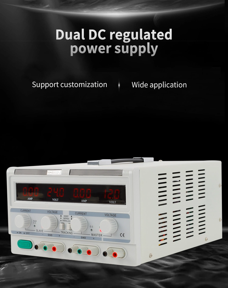 AC 220V 380V to DC 0~600V Converter Dual DC Regulated Power Supply