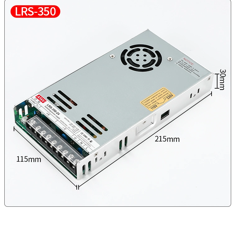 Lrs-350-24 24V LED Switching Power Supply Lrs-350 SMPS 24V 350W Original AC to DC Ultra Thin CCTV System LED Strip 3D Printer