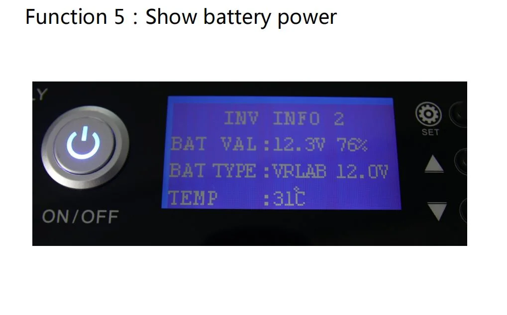 Dc 24v 48v to Ac 220v 5000w Solar Power Inverter Home System