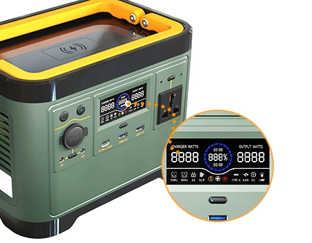 Hot Selling DC/AC Camping Power Supply Poratble Solar Power Generation
