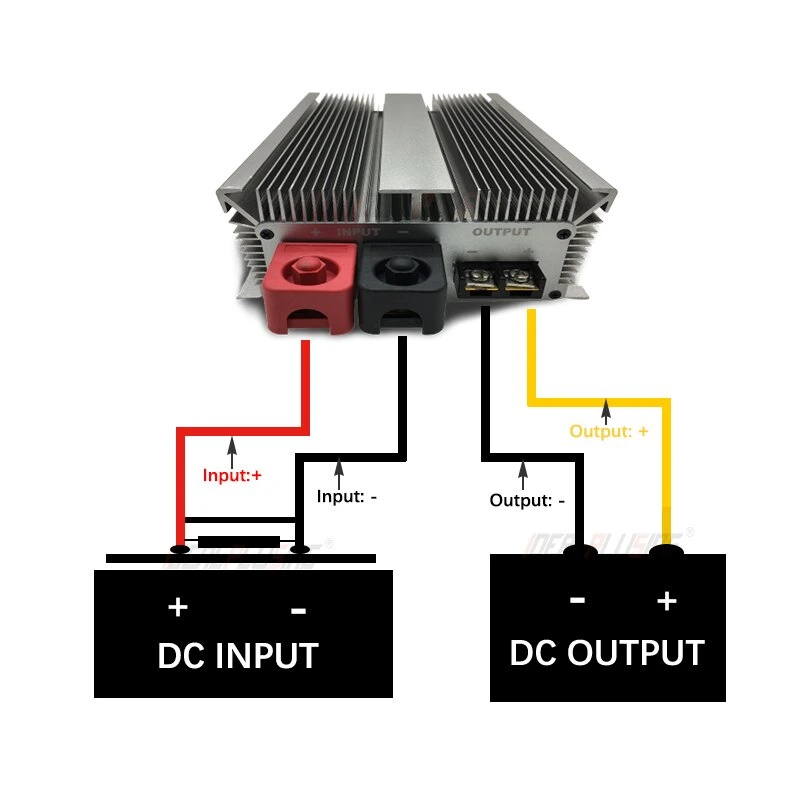 Non-Isolated 1800W 1980W 2400W DC Power Converter Regulator 24V Step Down to 12V 150A 165A 200A Buck Transformer Power Supply