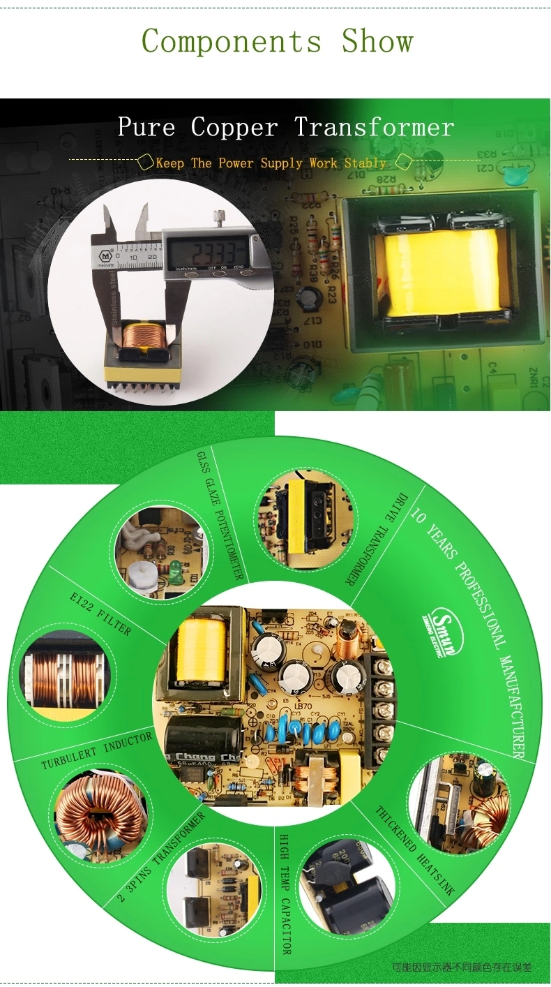 Smun SMB-50-5 50W 5V 10A Thin Constant Voltage Power Supply