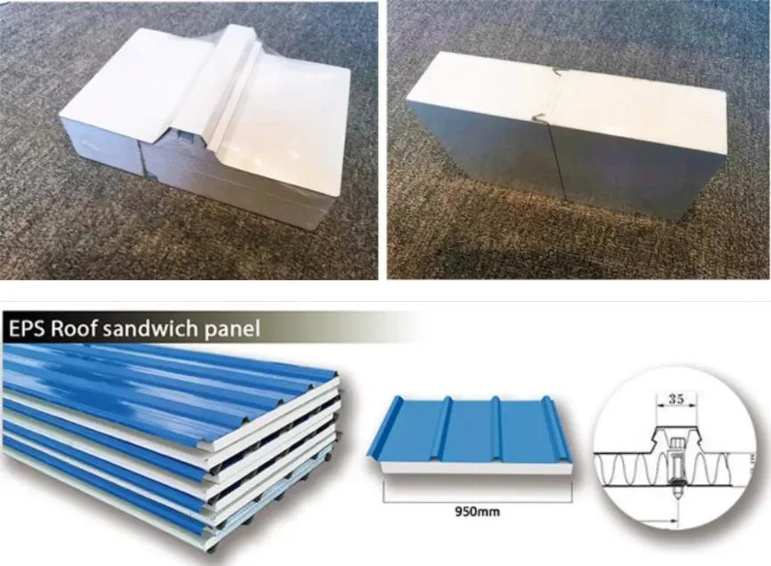 Insulation Panels Cold Storage &amp; Clean Room PU/PIR Polyurethane Sandwich Panel with ISO9001