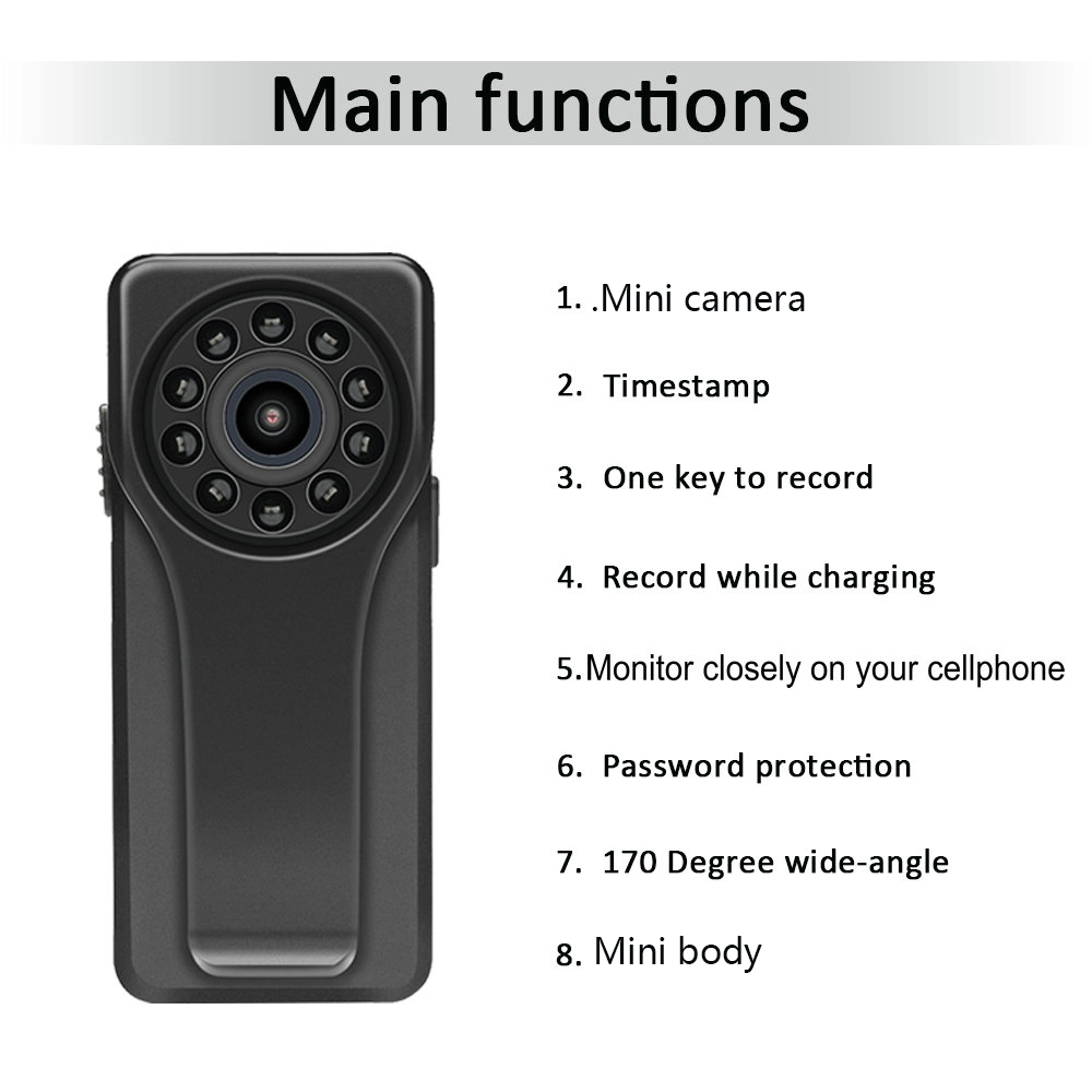 1080P Mini IP Camera WiFi Mini Camcorders CCTV Cam