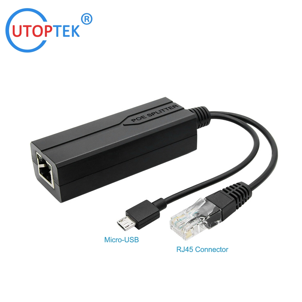 48V 12V Passive Poe Splitter Micro USB/Type-C/DC 10/100Mbps Power Over Ethernet for IP Camera Aps