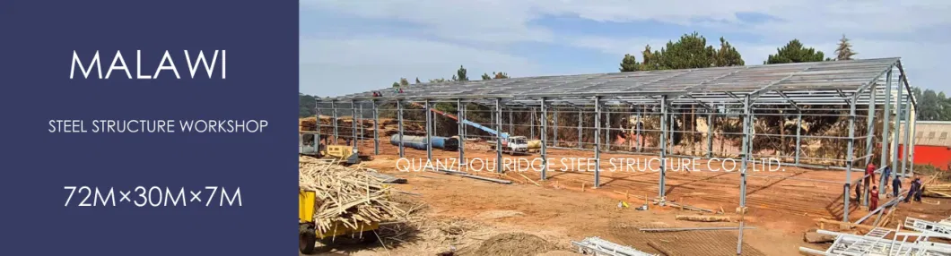 Affordable &amp; Multifunctional Prefabricated Steel Frame Warehouse