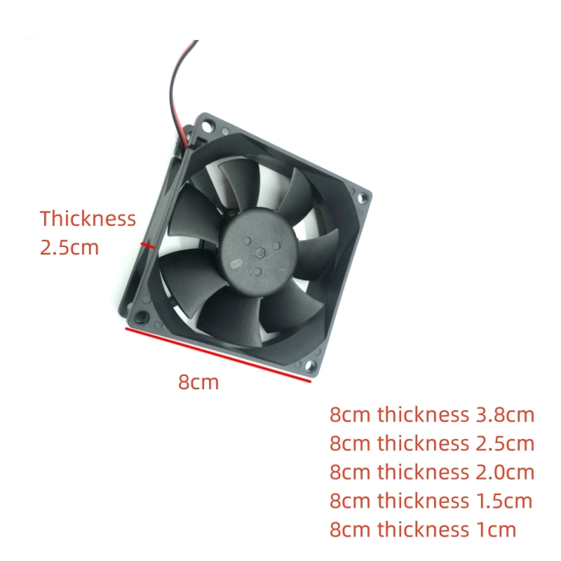 Delta 4/6cm/7cm 8cm 9cm 12cm Silent 12V/24V Power Amplifier Chassis Inverter Cooling Fan