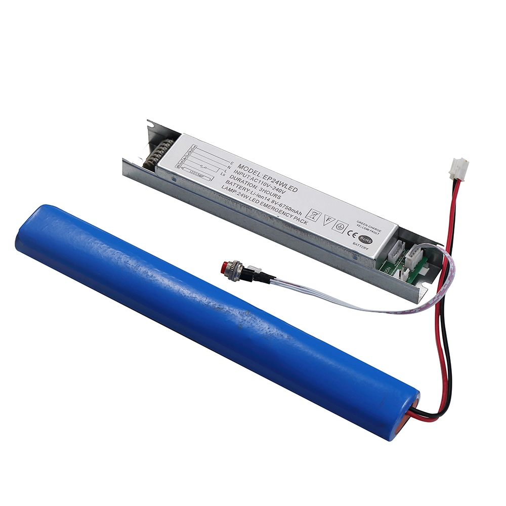 Fire-Retardant PC Cover LED Rechargeable Emergency Power Supply for External Driver LED Lamps