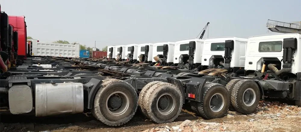 6*4 Wheel 371 HP New Sino 6X4 Prime Mover Right Hand Drive Sinotruk HOWO Used Trailer Tractor Truck Head Trucks for Sale