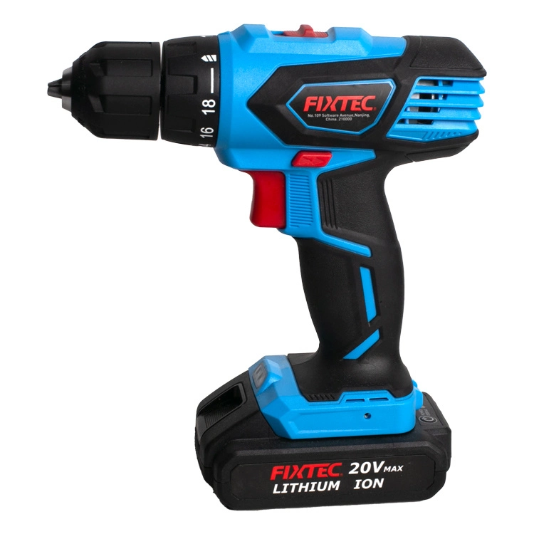 Fixtec Power Tool 12V 10mm Li-ion Cordless Drill/Driver