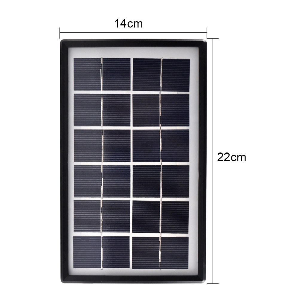 3W 5V Mono Crystalline Solar Panel PV Module Shape and Color Are Optional