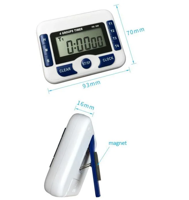 PS-360 Four Channel Laboratory Timer with High Quality