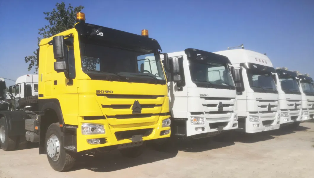 China Sinotruck Haowo Tractor Truck Head 371HP 420HP 10 Wheeler Truck Head 4X2 6X4 Tractor Truck for Sale