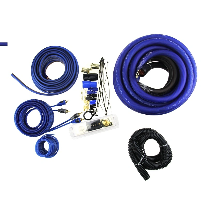 Heavy Duty OFC 0 Gauge AMP Cable Kit Car Audio Installation Wiring Kit