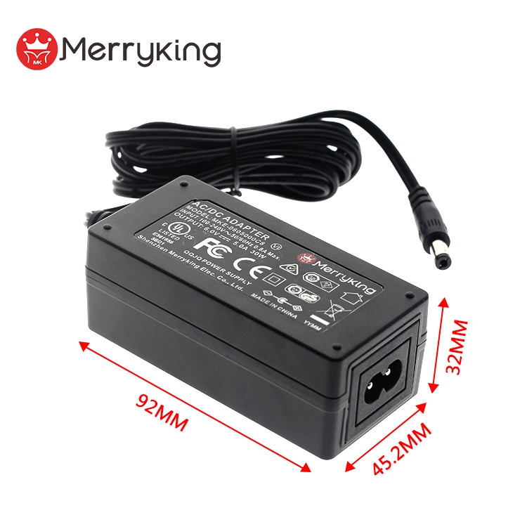 Desktop Power Adapter 12V 2A 3A 24W 36W Power Adapter 12volt 2ampswitching Power Supply for CCTV System/LED Light