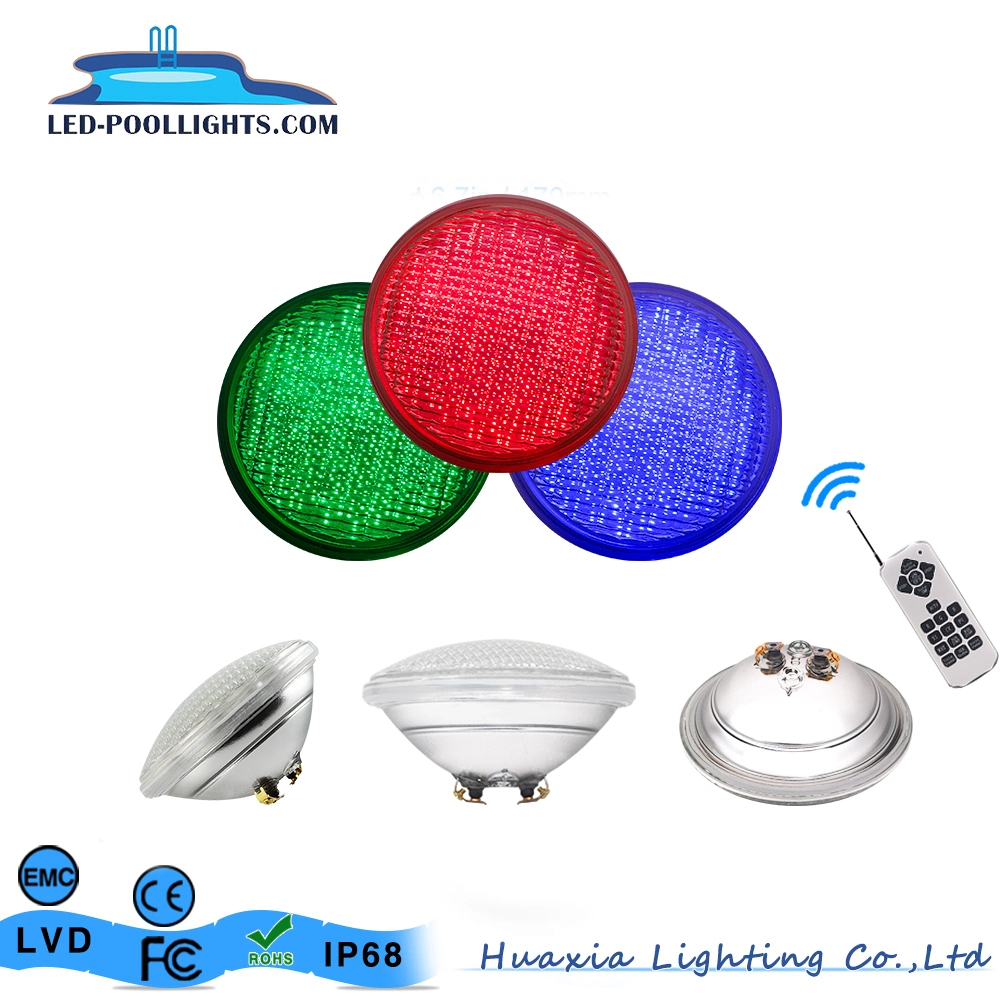 Waterproof IP68 12V RGB Color PAR56 LED Underwater Swimming Pool Bulb Lamp