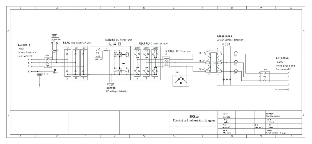 Specialized Electrical Equipment 2000kVA 3000kVA 4000kVA 5000kVA High Voltage Shore Power Supply