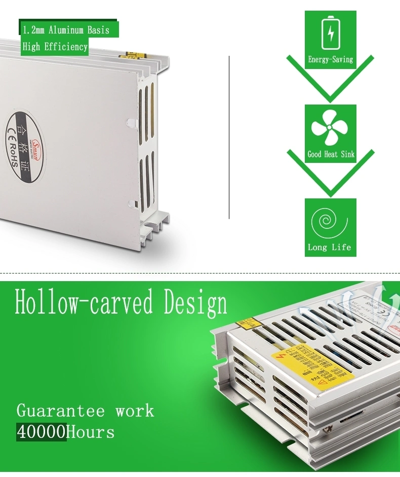 Smun SMB-50-5 50W 5V 10A Thin Constant Voltage Power Supply