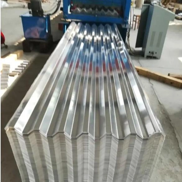 5V 800mm 900mm Crimp Aluminium Alloy Coated Galvanized Corrugated Roofing Steel Sheet