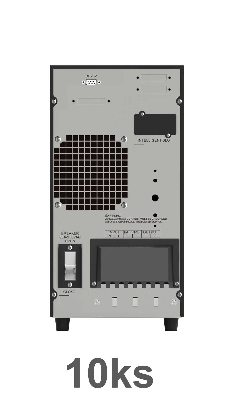 Santak External Battery High Frequency Online UPS Power Supply 10kVA