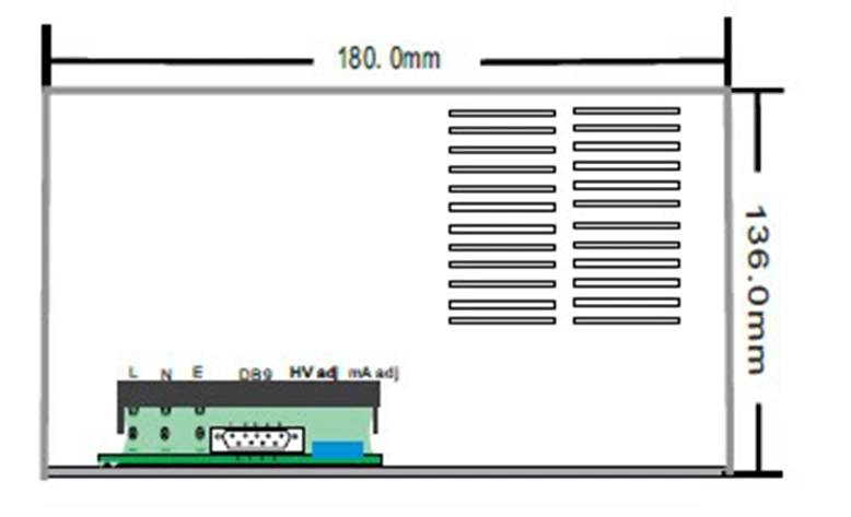 High Voltage DC Power Modular 30 Kv 1 Kw