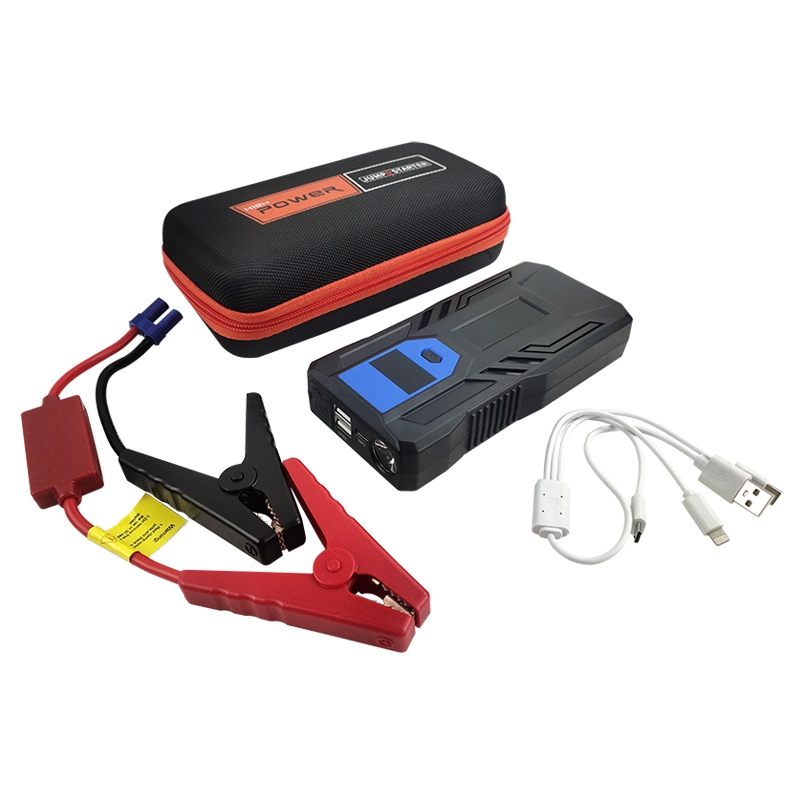 Portable Charger Starting Device Multi-Function Battery Portable 12V 24V Car Jump Starter with LCD Screen