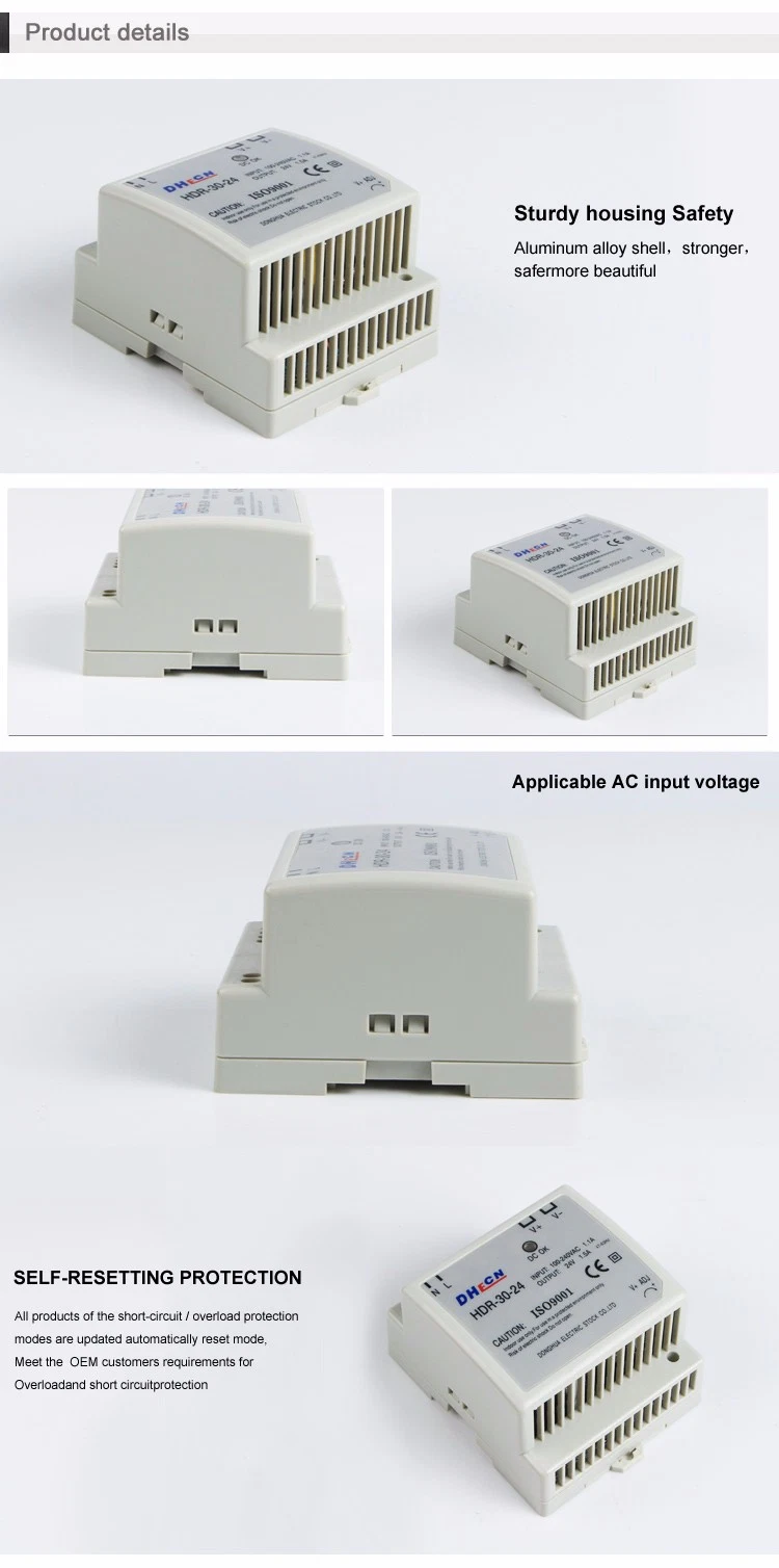 Hdr-45-12 Switch Mode Power Supply AC to DC 45W