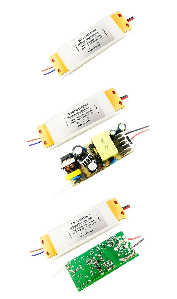 60W SMPS AC110-265V DC 24V2.5A Constant Voltage LED Driver with Housing 03