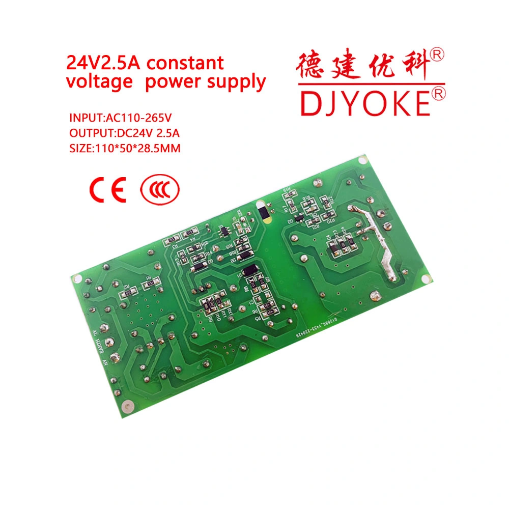 60W CE Certificated High Efficiency Constant Voltage Power Supply SMPS 24V2.5A 07