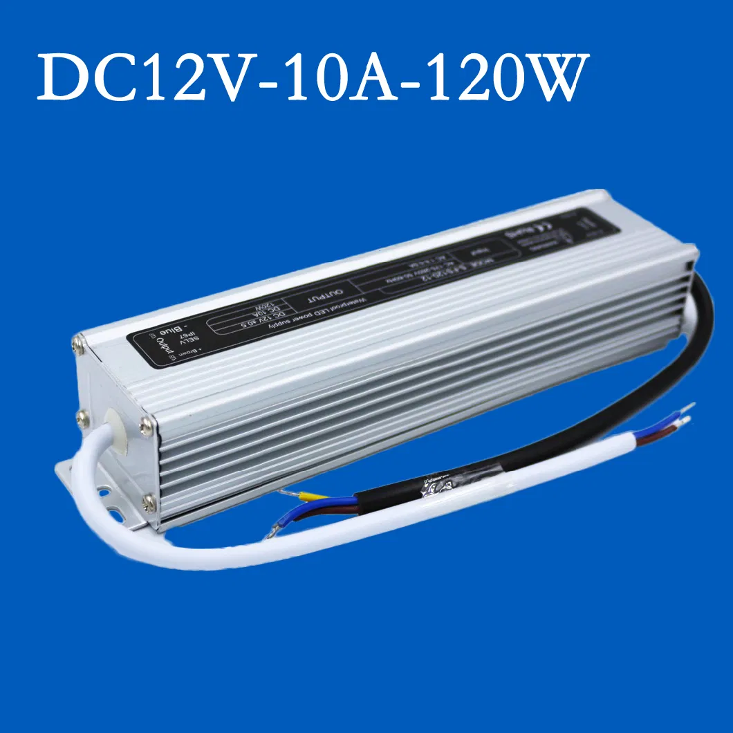 20W IP67 1.65A DC12V LED Transformer for LED Neon Strip Light Billboard