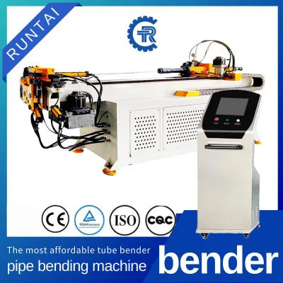  Manufacture Sells Rt38CNC 4 Axis 3D Tube Bender CNC Automatic Servo Metal Exhaust Ss Rolling Hydraulic Pipe Bending Machine