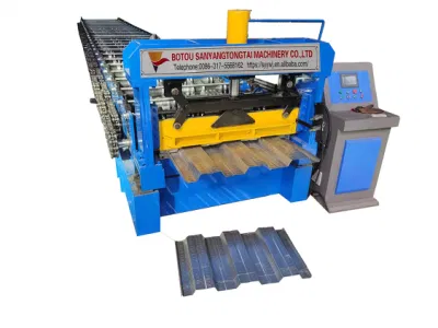  Galvanized Floor Deck Tile Pressing Machine Roof Panel Cold Bending Forming Equipment