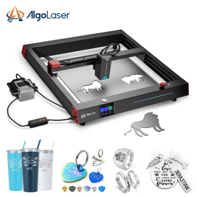 Algolaser Delta 22W Laser Engraver with Air Assist, CNC Laser Engraver for PC Mobile, Hypersonic Laser for Wood Metal Acrylic etc.