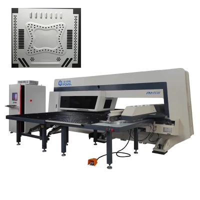 Servo Type CNC Turret Steel Plate Punch Press Machine